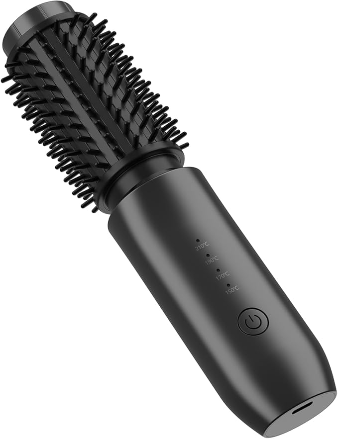 Read more about the article Leeko Cordless Heated Hair Curling Brush, 3 in 1 Hot Hair Brush 40mm