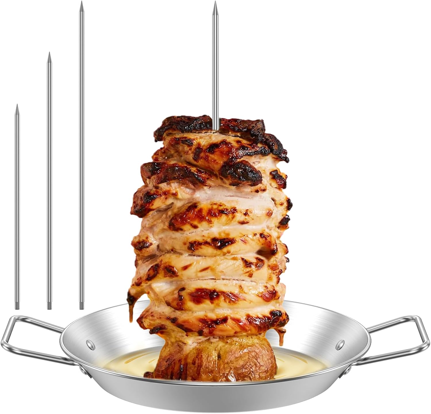 Read more about the article Vertical Meat Skewer, Stainless Steel