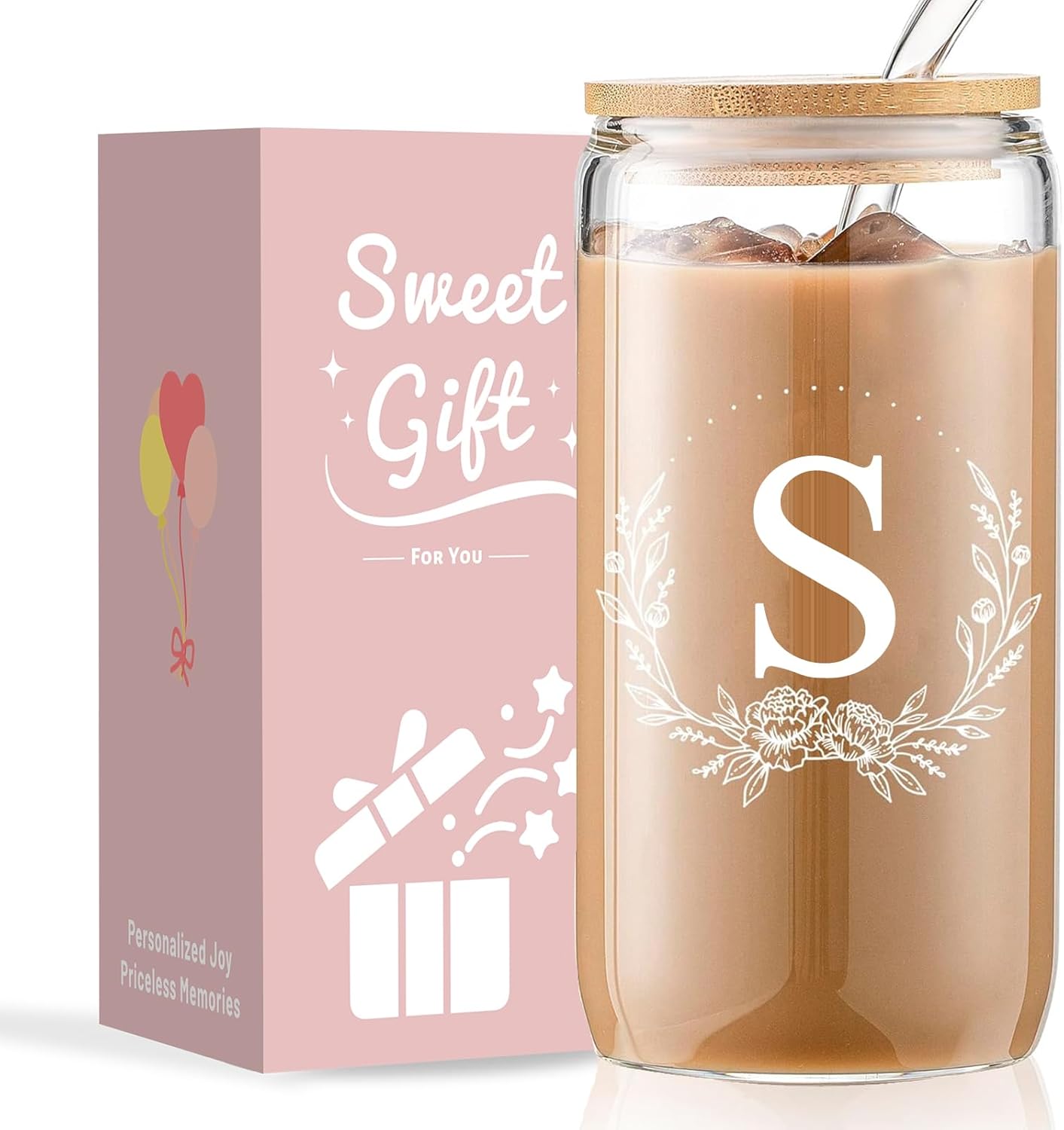 Read more about the article A-Z Monogrammed 16oz Iced Coffee cup
