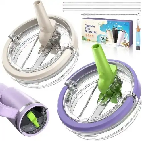 Read more about the article tumbler flip straw lid