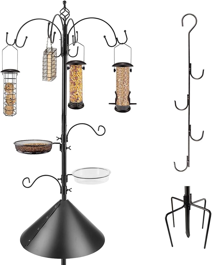 Read more about the article bird feeder pole with squirrel baffle