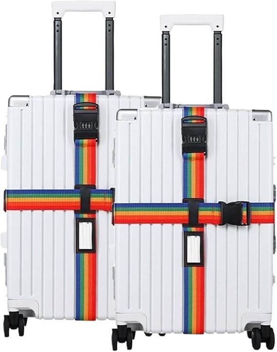 Read more about the article Suitcase Strap 4 Pieces Suitcase Straps Adjustable Travel Suitcase Straps Suitcase Strap Adjustable Luggage Straps Suitcase