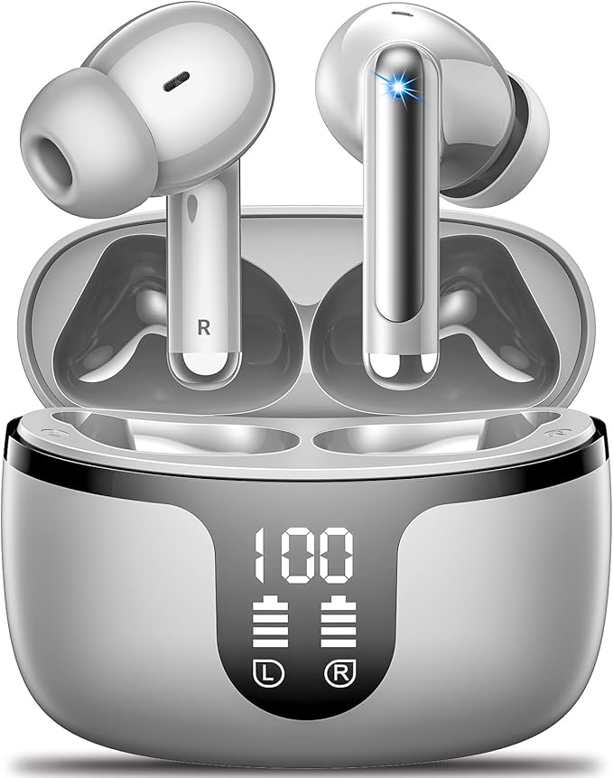 Read more about the article Monyhigh Wireless Earbuds,Bluetooth Earphones in Ear with 4 Mic ENC Call Noise StereoBluetooth Earbuds