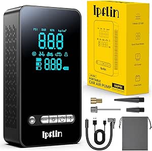 Read more about the article Ipflin Tyre Inflator Cordless Compressor