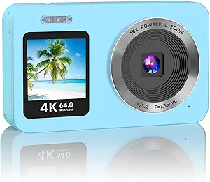 Read more about the article 4K 64MP Digital Cameras for Kids