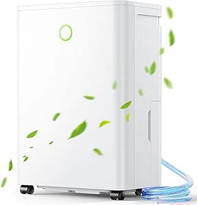 Read more about the article 12L/Day Dehumidifiers for Home, Dehumidifier for Bedroom with Automatic Humidity Sensor, Display & 24H Timer,