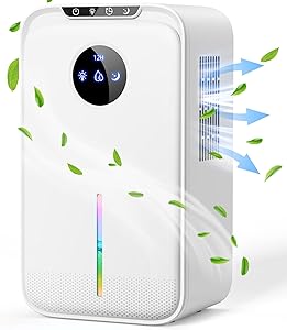 Read more about the article Electric Dehumidifier, 2.5 L Dehumidifier Electric with