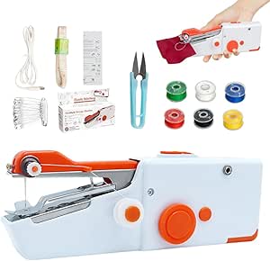 Read more about the article Handnähmaschine,Mini Nähmaschine,Tragbare Elektrische Mini Nähmaschine für Anfänger Erwachsene,Schnell Zu Nähen Geeignet,für Kleidung,Stoffe,Cutains,Heimreisen