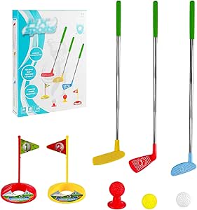 Read more about the article Kids Golf Clubs Set – Golf Toddler Games Set, Indoor Toddler Golf Set Gifts for Boys Girls Ages