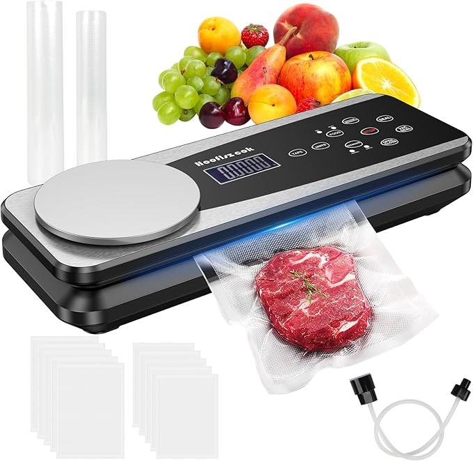 Read more about the article Vacuum Sealer Machine, Fully Automatic, 85kpa Suction, 10-in-1 Functions, Dry & Moist Modes, Adjustable Pressure, Vacuum Marinate, Easy Operation, Food Storage & Sous Vide, Compact