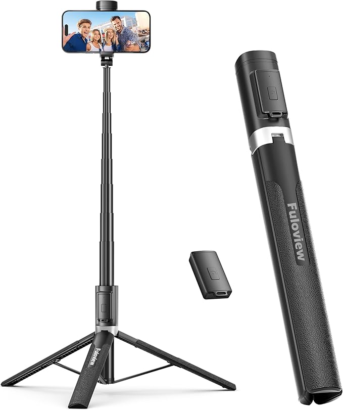 Read more about the article ” Selfie Stick Tripod,Tripod for iPhone Wireless Remote for Selfies,Group Photograph,Video Recording. Phone Stand Compatible with iPhone Android Phone,Camera