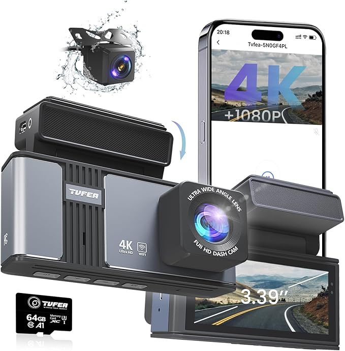 Read more about the article front and rear dash camera