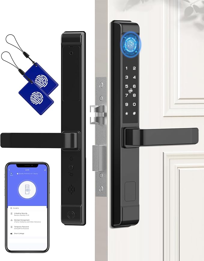 Read more about the article Smart door handle lock