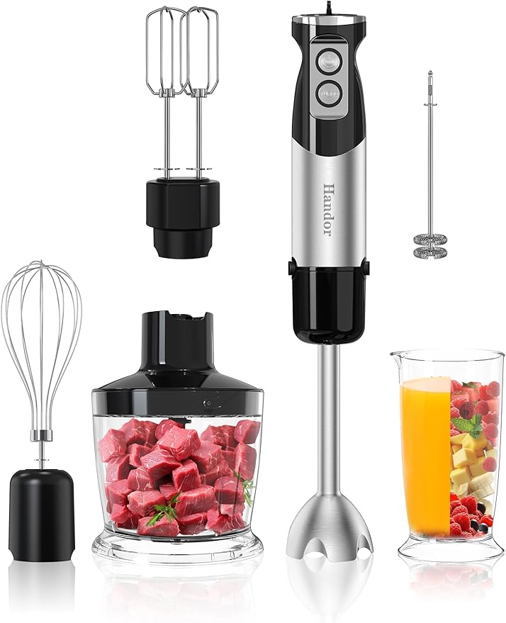 Read more about the article Handor 6-in-1 Hand Immersion Blender, 1000W 12 Speed