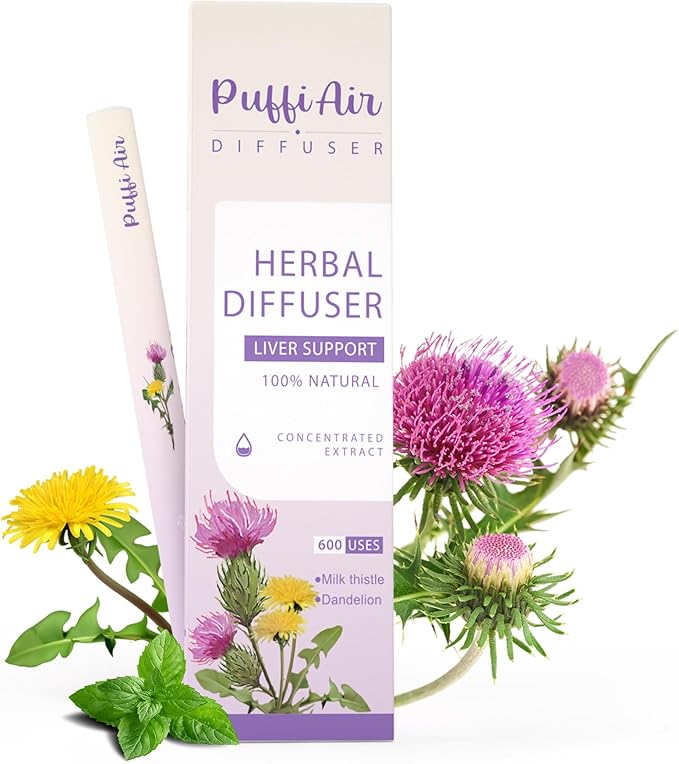 Read more about the article Upgraded (600 Uses) Milk Thistle Diffuser Pen PUFFIAIR Natural Herbal Chrysanthemum