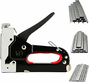 Read more about the article Staple Gun for Wood,Fabric Stapler,Staple Gun Heavy Duty,with 2100 Staples, Remover,