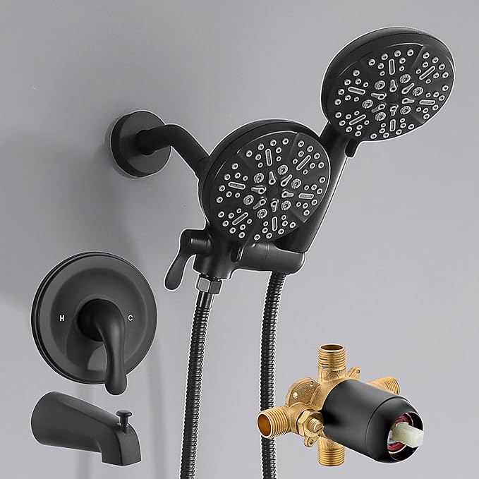 Read more about the article black shower faucet set