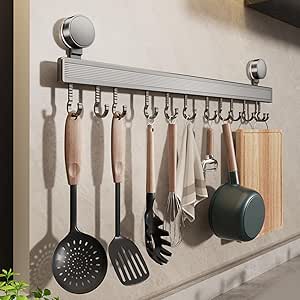 Read more about the article Kitchen Hook Rack No Drilling with Suction Cup