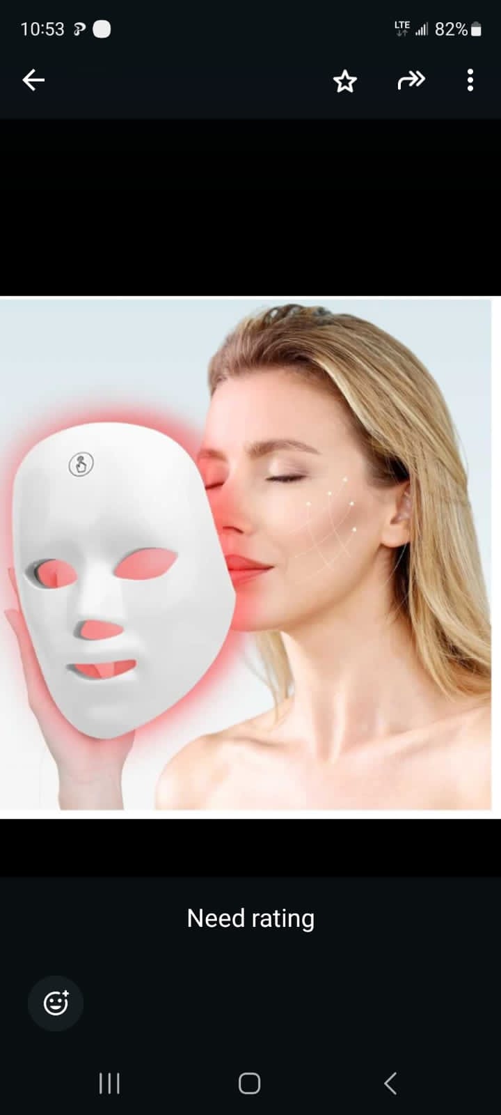 Read more about the article Led light thropy mask