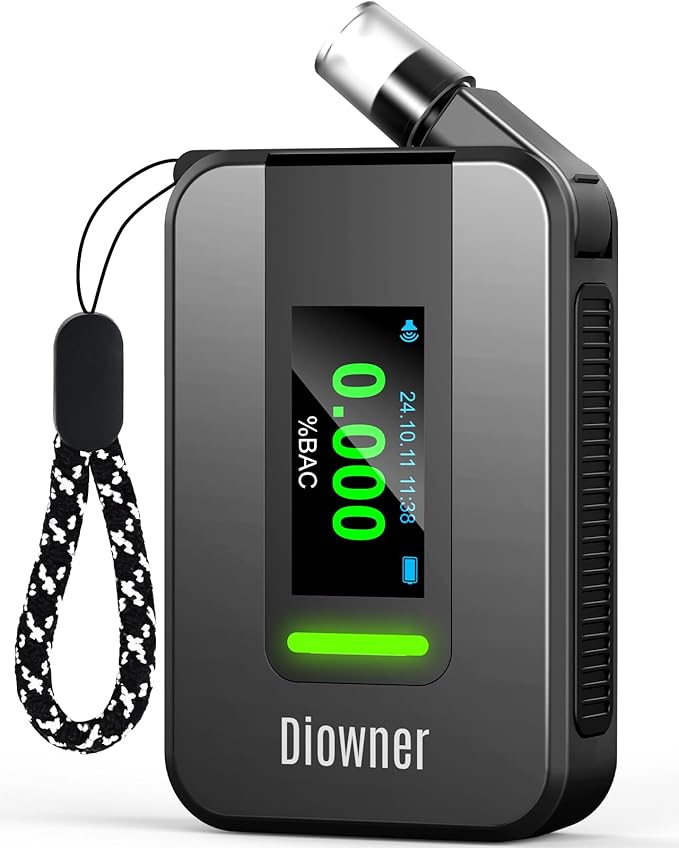 Read more about the article Portable Breathalyzer, Pro-Grade High Accuracy Breathalyzers for Alcohol with IPS Digital Display & Personal Breathalyzer 10 Mouthpieces, Ideal USB Rechargeable Alcohol Tester for Car/Home Use
