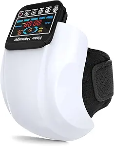 Read more about the article Knee Massager 4 in 1 with Heat, Vibration, Red Light and 3D Massage, Cordless, Portable, Rechargeable,