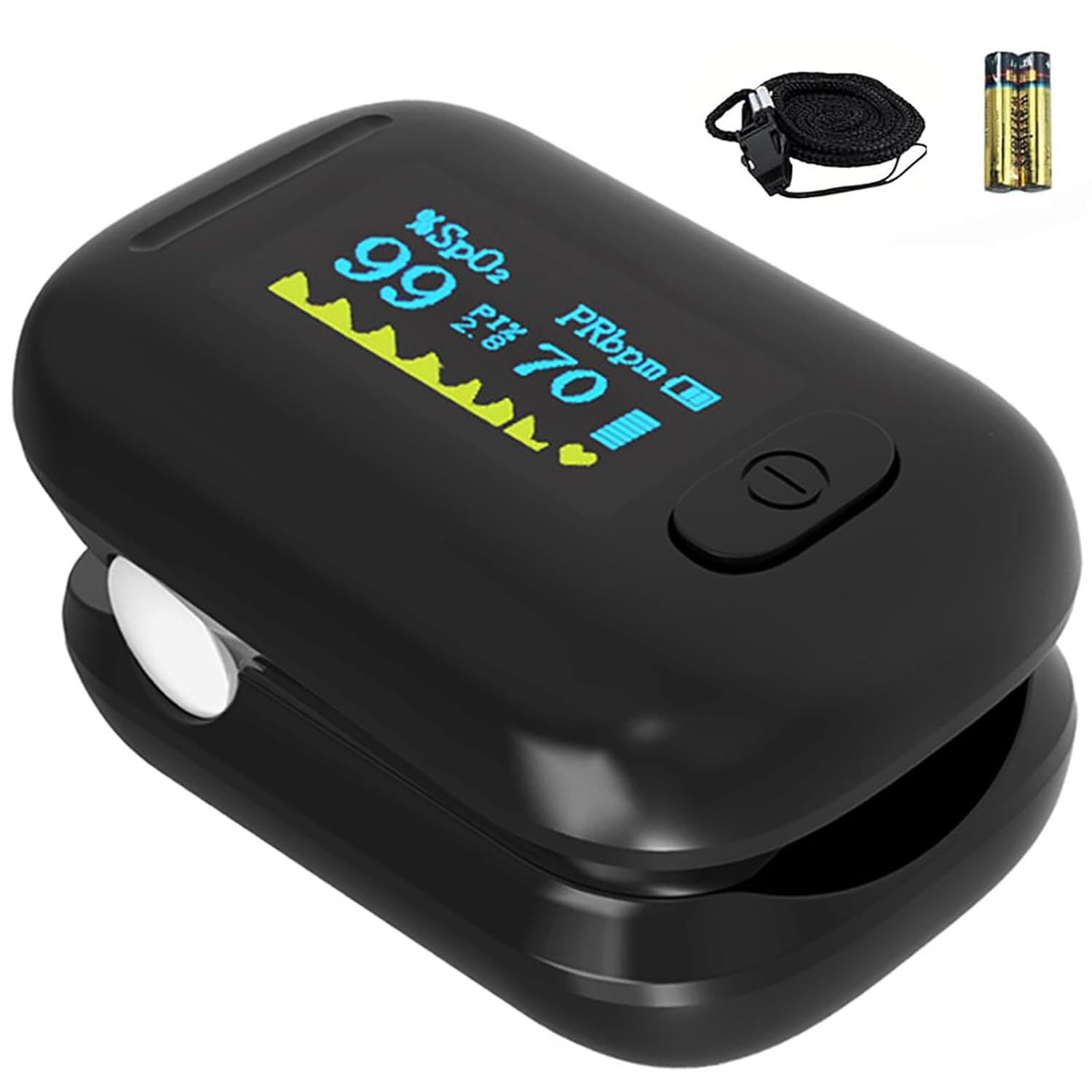 Read more about the article Black pulse oximeter