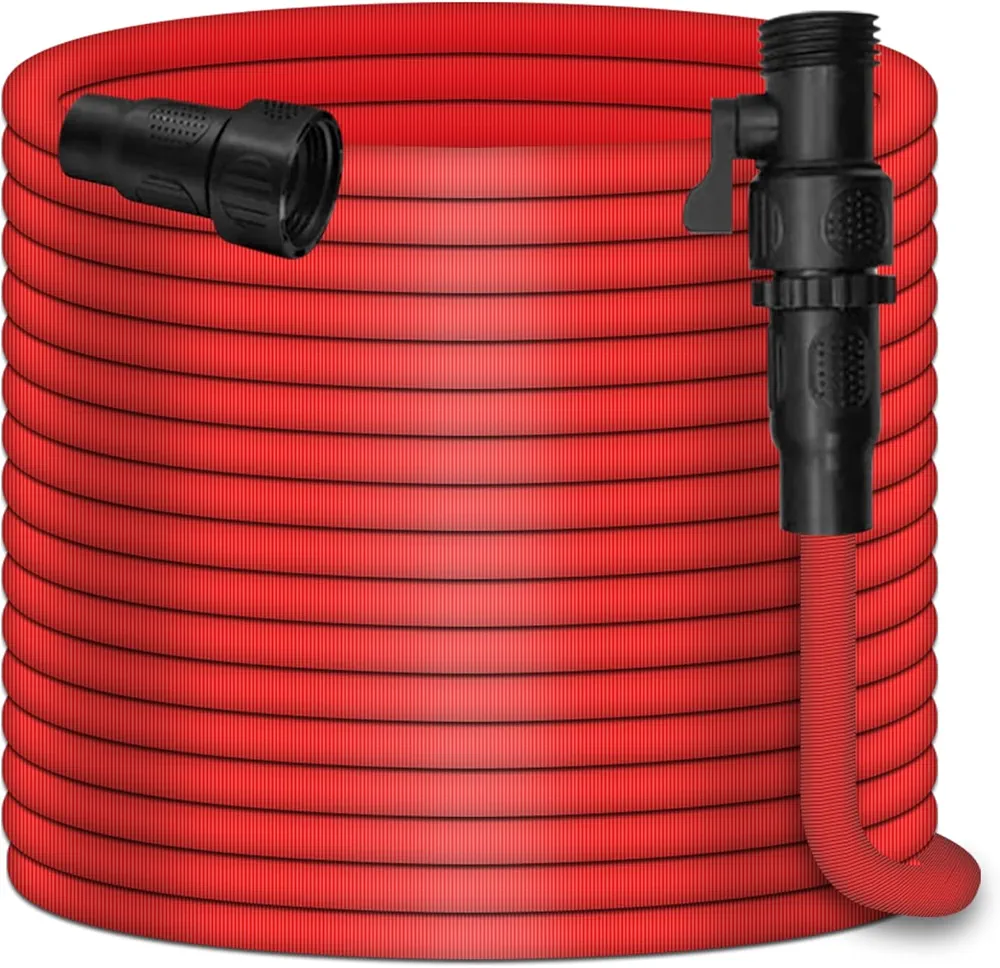 Read more about the article 75FT Garden Hose, Water Hose, Outdoor Hose with 3/4″ Fittings, Water Pipe, Garden Hose useful house gifts for Lawn Car Watering Plants Re