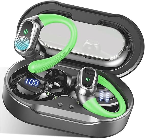 Read more about the article Wireless Earbuds Bluetooth Headphones Sport Green
