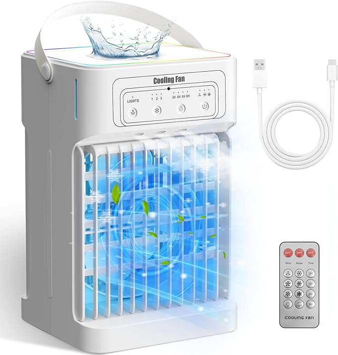 Read more about the article Portable Air Conditioners Dual-Motors Portabl