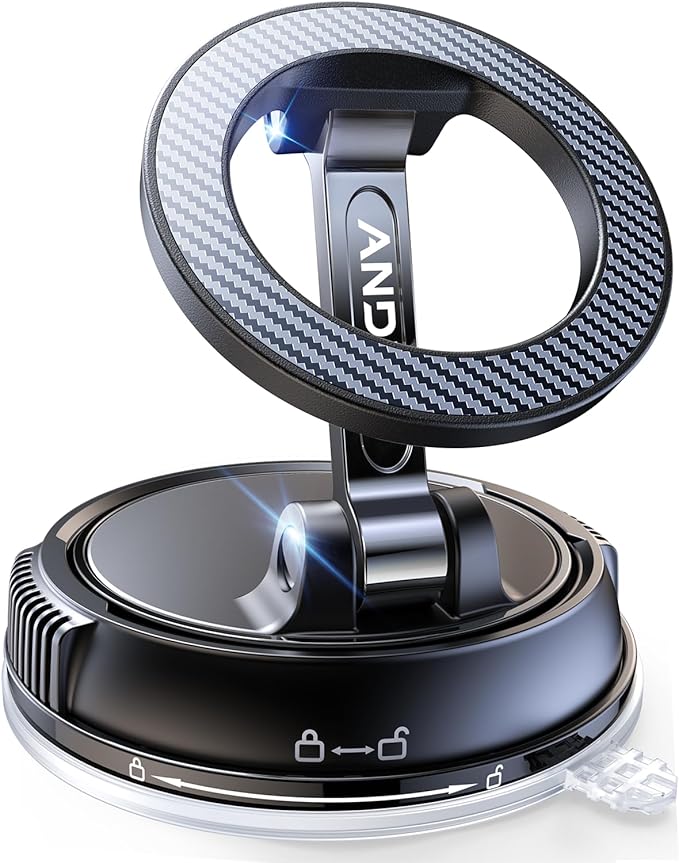 Read more about the article Car Phone Holder for Magsafe [78+LBS Strongest Suction & 2400gf Strongest Magnetic] 360° Adjustable Car Phone Mount, Cell Phone Holders for Your Car for All Smartphones & All Car Models