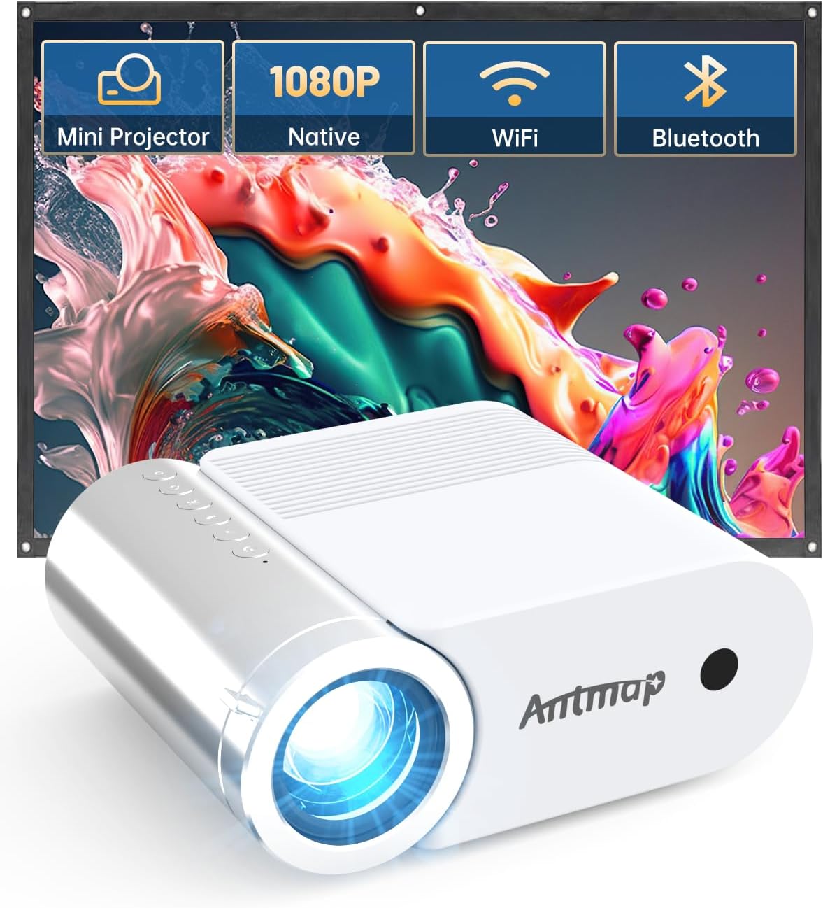 Read more about the article Mini Projector with WiFi and Bluetooth