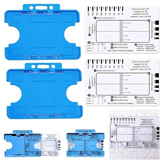Read more about the article 2pcs ECG 7 Step Ruler