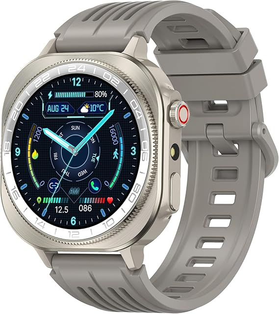 Read more about the article Smart Watch(Answer/Make Call), 1.43″ Fitness Activity Tracker, IP68 Waterproof