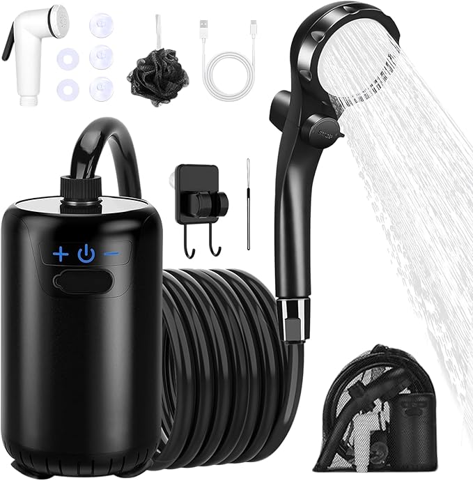 Read more about the article tragbare campingdusche mit akku