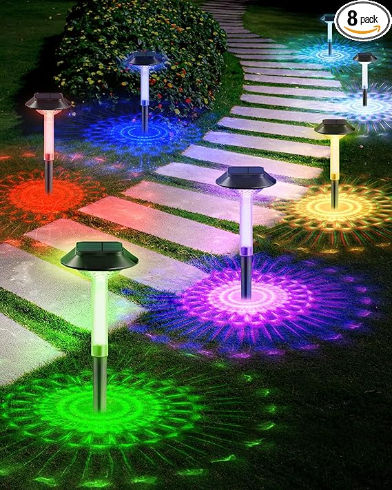 Read more about the article Color Changing Solar Pathway Lights
