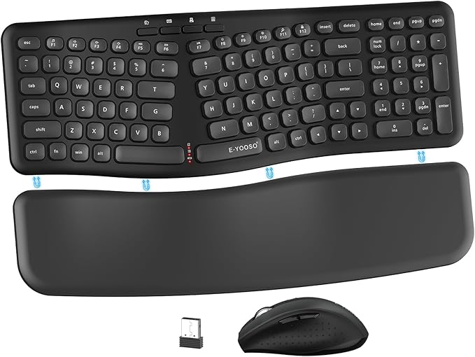 Read more about the article Ergonomic Wireless Keyboard and Mouse