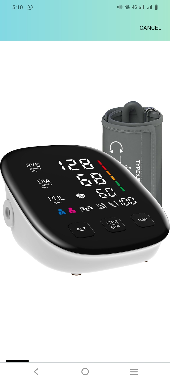 Read more about the article blood pressure monitor