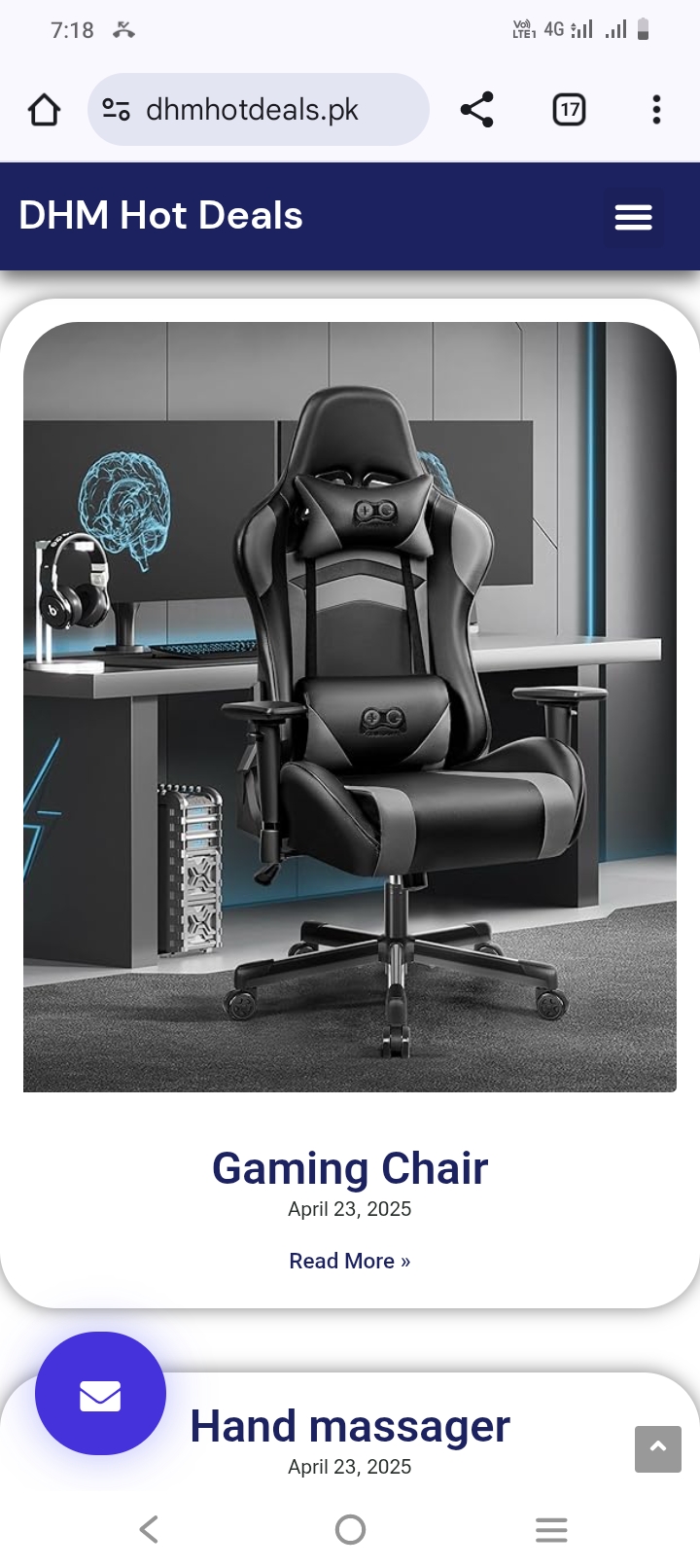 Read more about the article Gaming Chair, Ergonomischer Computerstuhl, Höhenverstellbarer Game Chair, Racing Style Gamer Stuhl mit Kopfstütze und Lendenwirbelstütze, Schwarzgrau Marke: OneGame