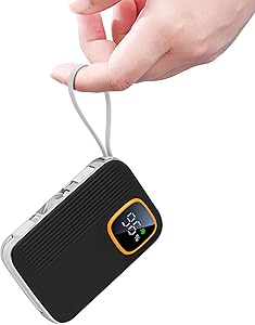 Read more about the article Power Bank Portable Charger with Built-in Cables, 22.5W Fast Charging 10000mah Powerbank, 4 Outputs & LED Display, USB C Battery Pack