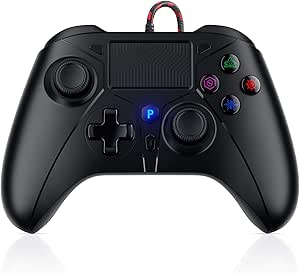 Read more about the article FOIRCEADAL Controller for PS-5 Gamepad Remote Control with Dual Motor Vibration/6-Axis Sensor/Turbo/3.5mm Audio Jack/Touch Pad for Ps-3/Ps-4/Ps-5/Pro/Slim/S-witch/black