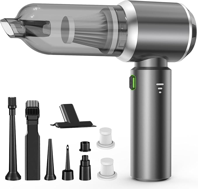 Read more about the article Handheld Vacuum Cleaner, 18KPa Cordless Car Vacuum Cleaner, 3 in 1 Brushless Motor Mini Hoover with Multiple Brush HeadsHigh Power Hand Held Vacuum Cordless, for Office