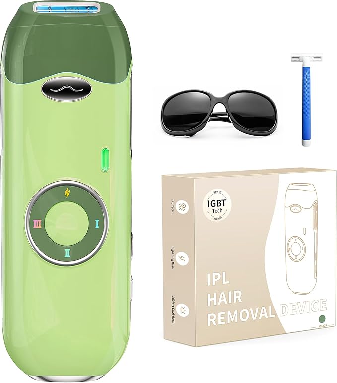 Read more about the article Haarlosy IPL Hair Removal Device, Painless & Efficient Salon Quality Result at Home, IGBT Laser Hair Remover for Women and Men,