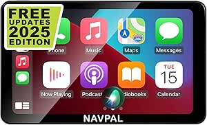 Read more about the article APPLE CARPLAY & ANDROID AUTO Wireless Portable Car Tablet (2025 EDITION) – Sat Nav GPS Navigation with Voice Control