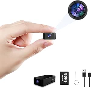 Read more about the article Mini Spy Camera – 64GB Hidden 1080P Small Cam, One Button Operate, Loop Record and Motion Detection Video-record