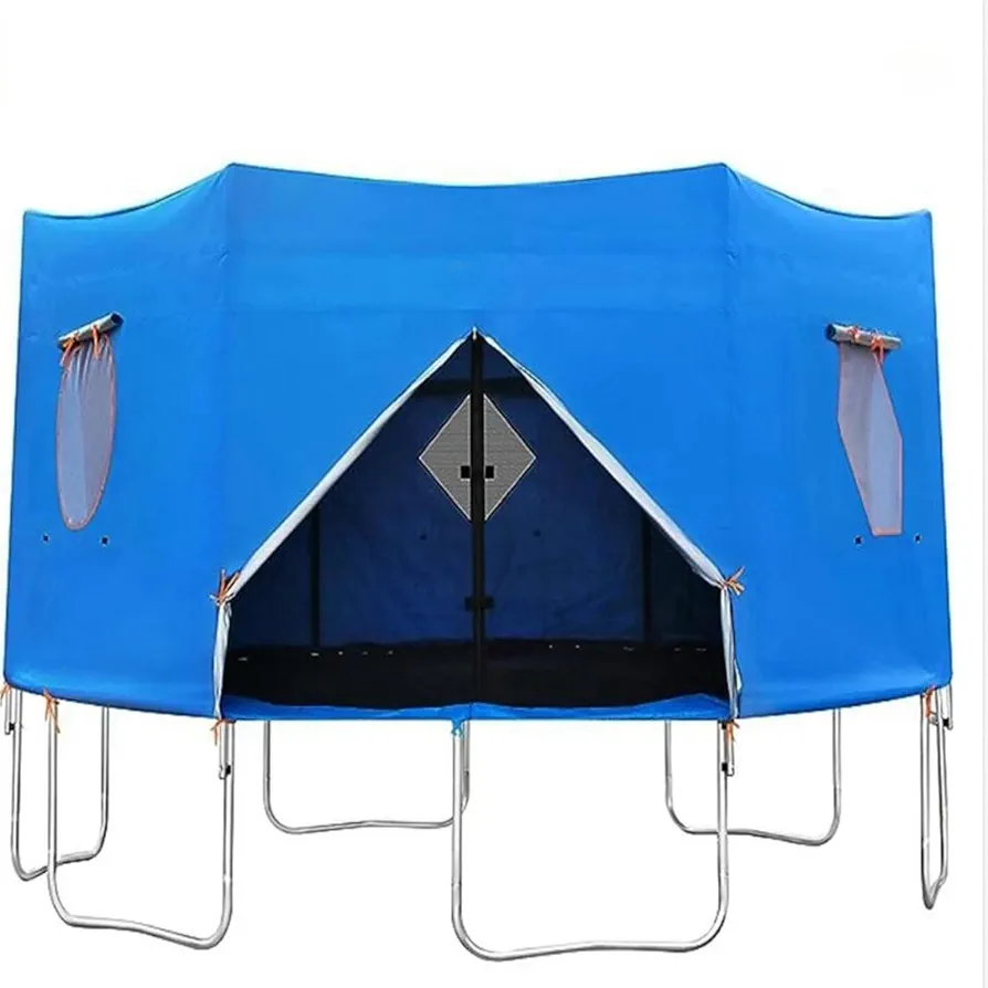 Read more about the article 6ft 8ft 10ft 12ft Trampoline Tent, Trampoline Top Round Shade Cover, Trampolines Sunshade, Foldable Design,