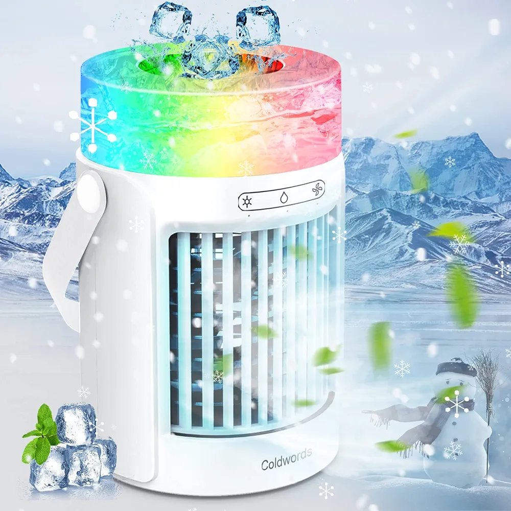Read more about the article Portable Air Cooler, Evaporative Air Cooler, 3-in-1 Portable Air Conditioner