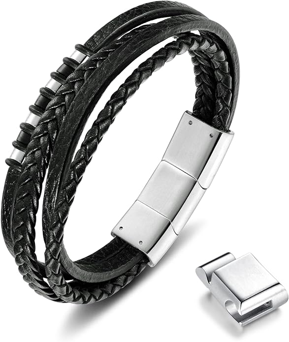 Read more about the article leather bracelet for men