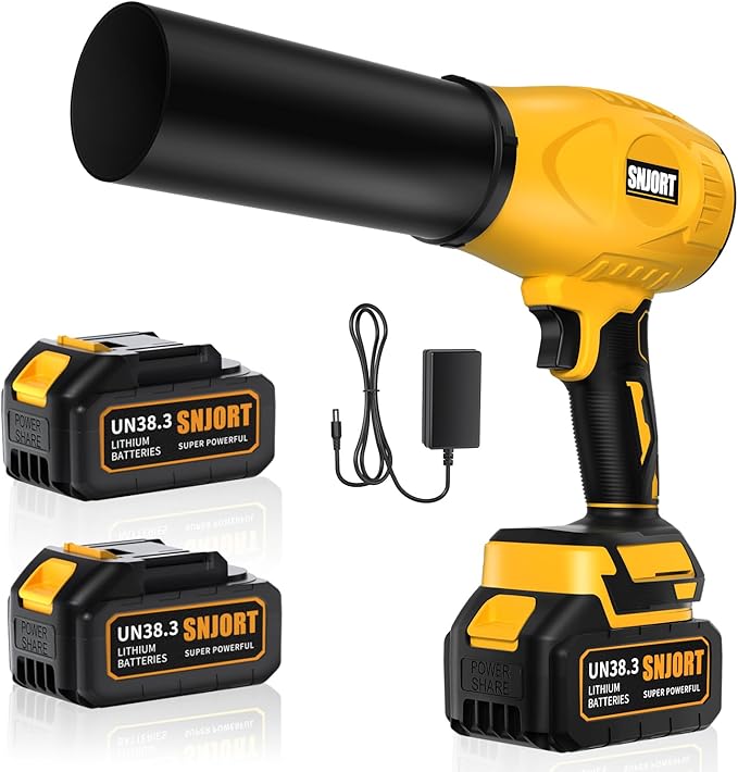 Read more about the article Leaf Blower Cordless with Battery and Charger, 300,000 RPM