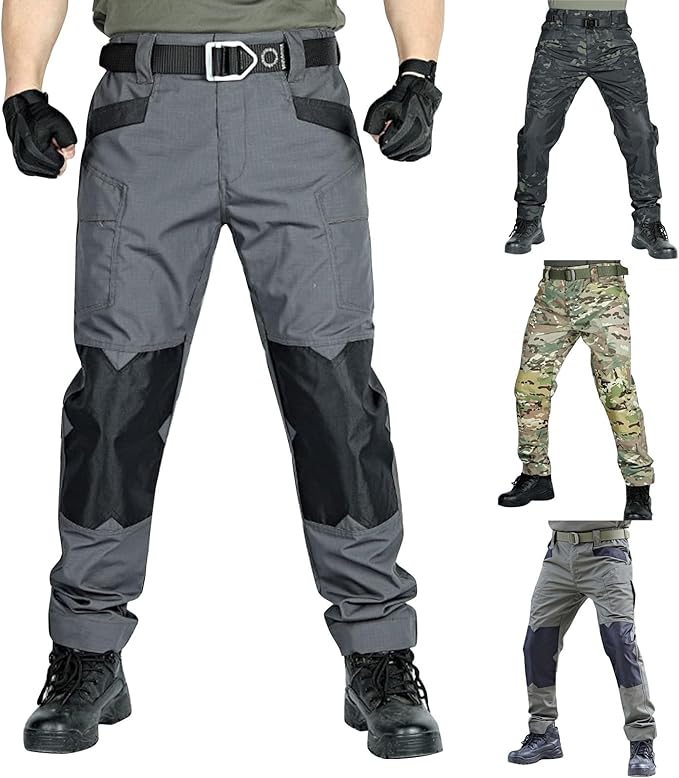 Read more about the article Men’s Cargo Pants with Double-Layered Knees
