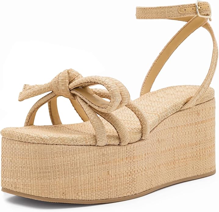 Read more about the article Raffia Platform Sandals